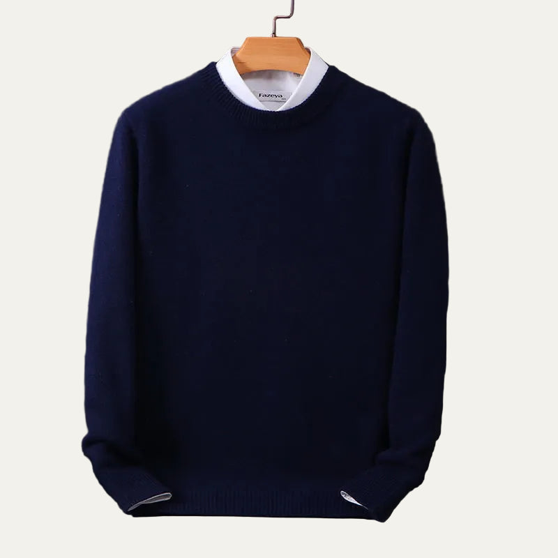 VogeLuxe | Men’s Refined Knit Crewneck Pullover 9