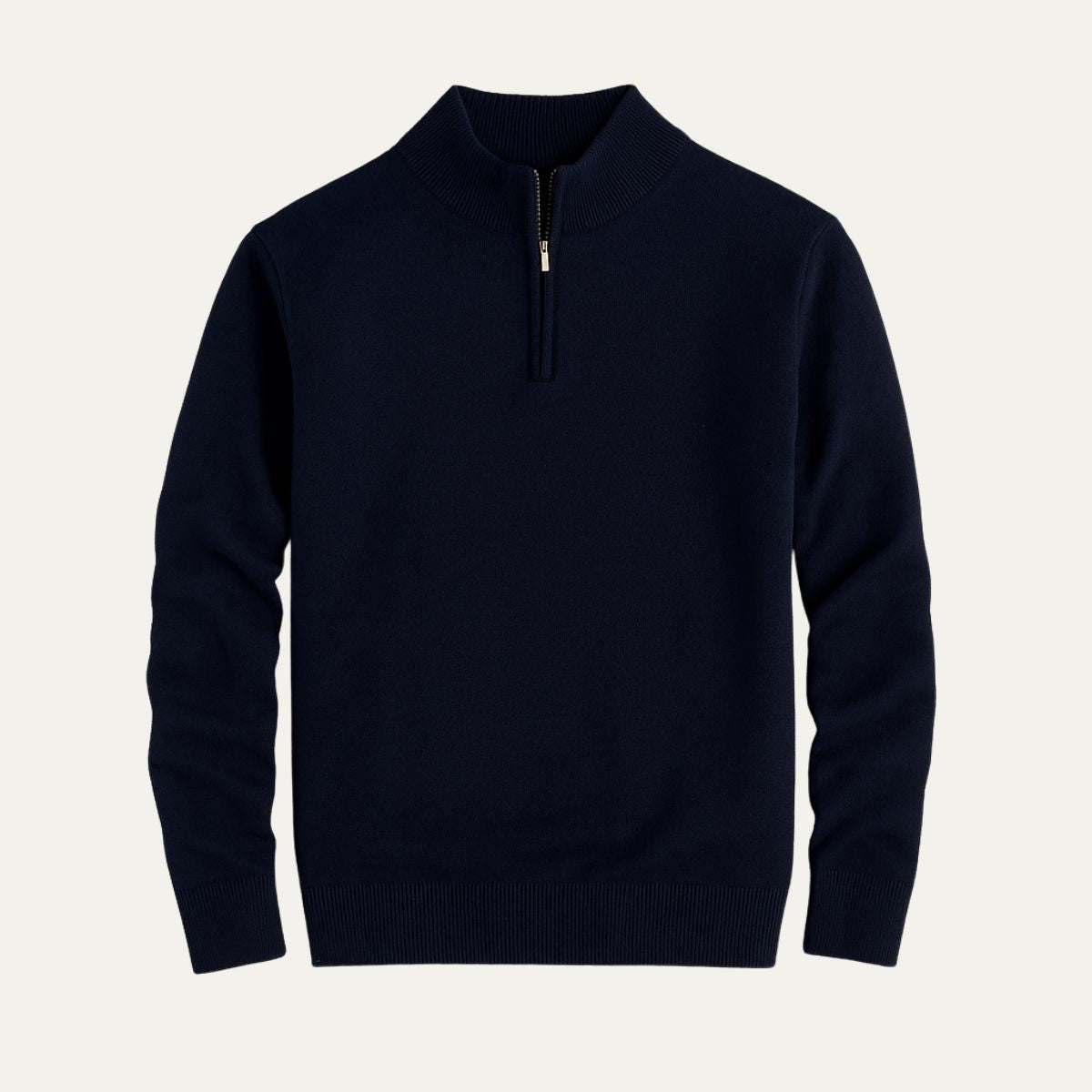 VogeLuxe | Men’s Refined Mock Neck Pullover 0
