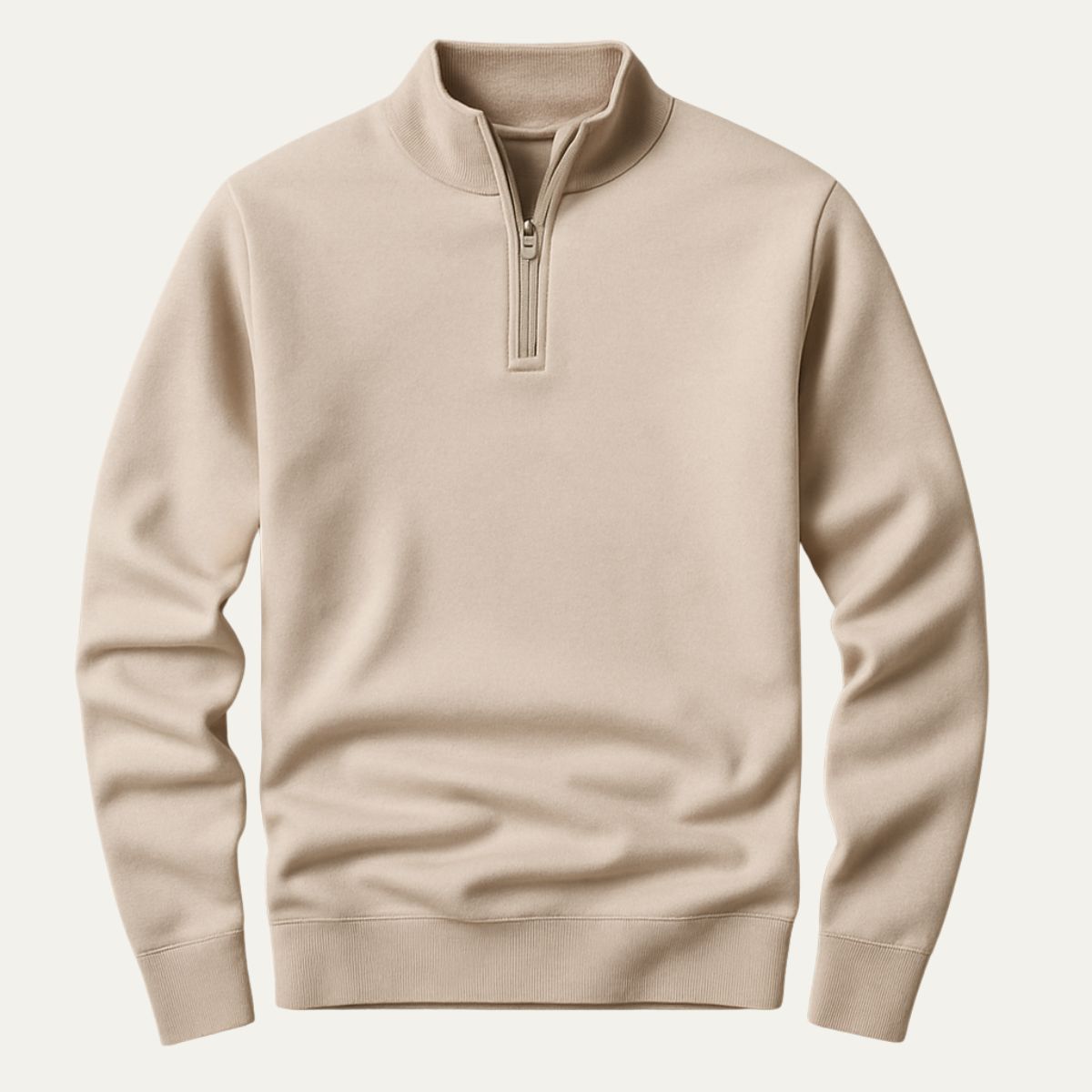 VogeLuxe | Men’s Refined Mock Neck Pullover 7