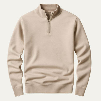 VogeLuxe | Men’s Refined Mock Neck Pullover 7