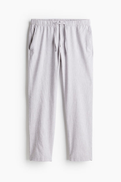 VogeLuxe | Men’s Relaxed-Fit Drawstring Trousers 11