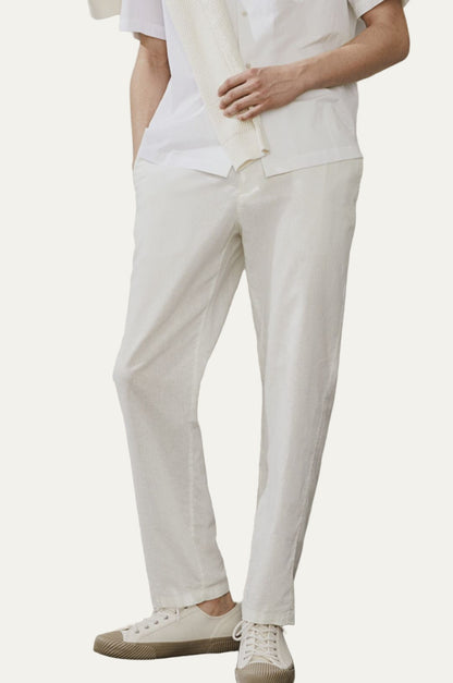 VogeLuxe | Men’s Relaxed-Fit Drawstring Trousers 3