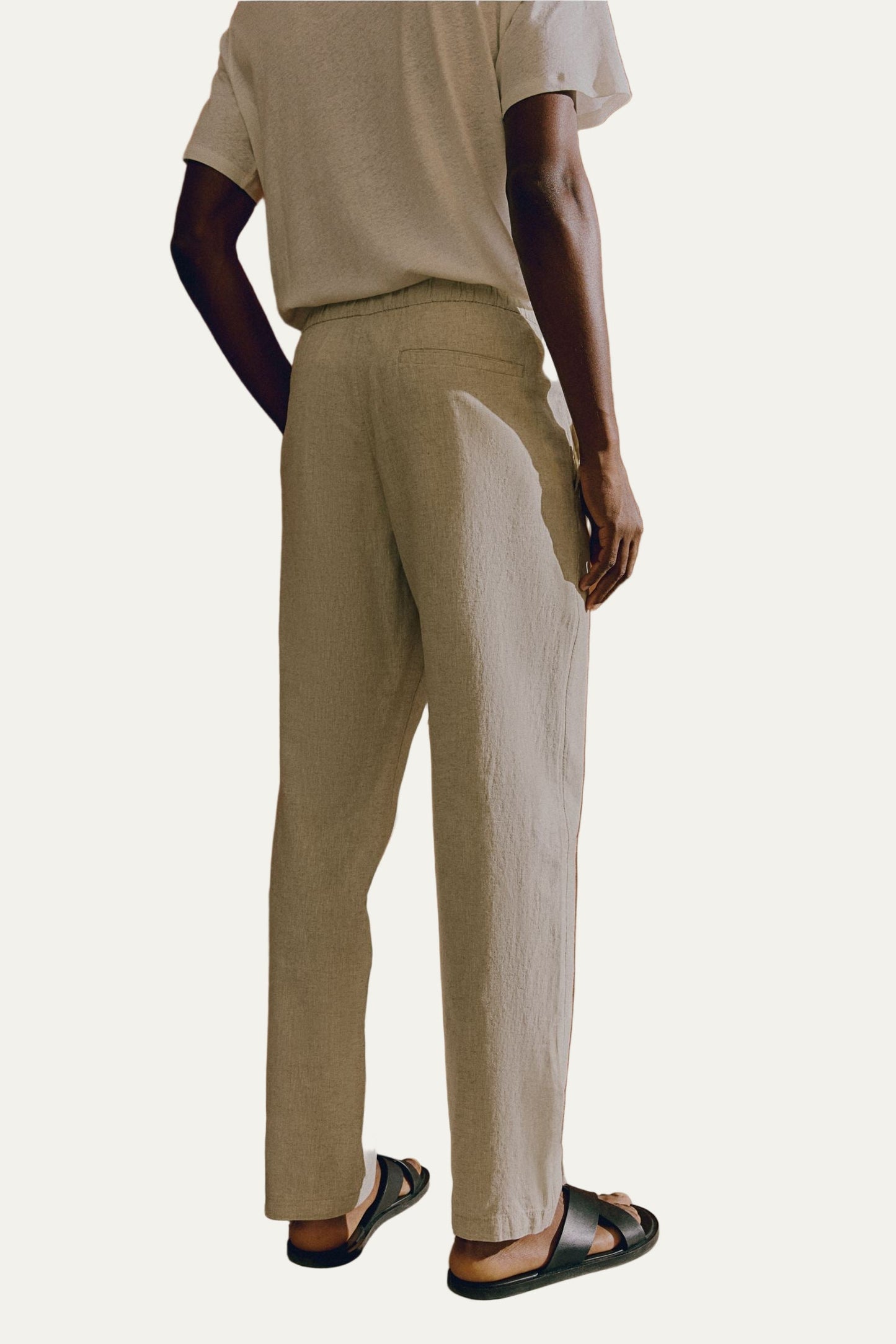 VogeLuxe | Men’s Relaxed-Fit Drawstring Trousers 5