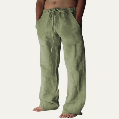VogeLuxe | Men's Relaxed Beach Trousers 1