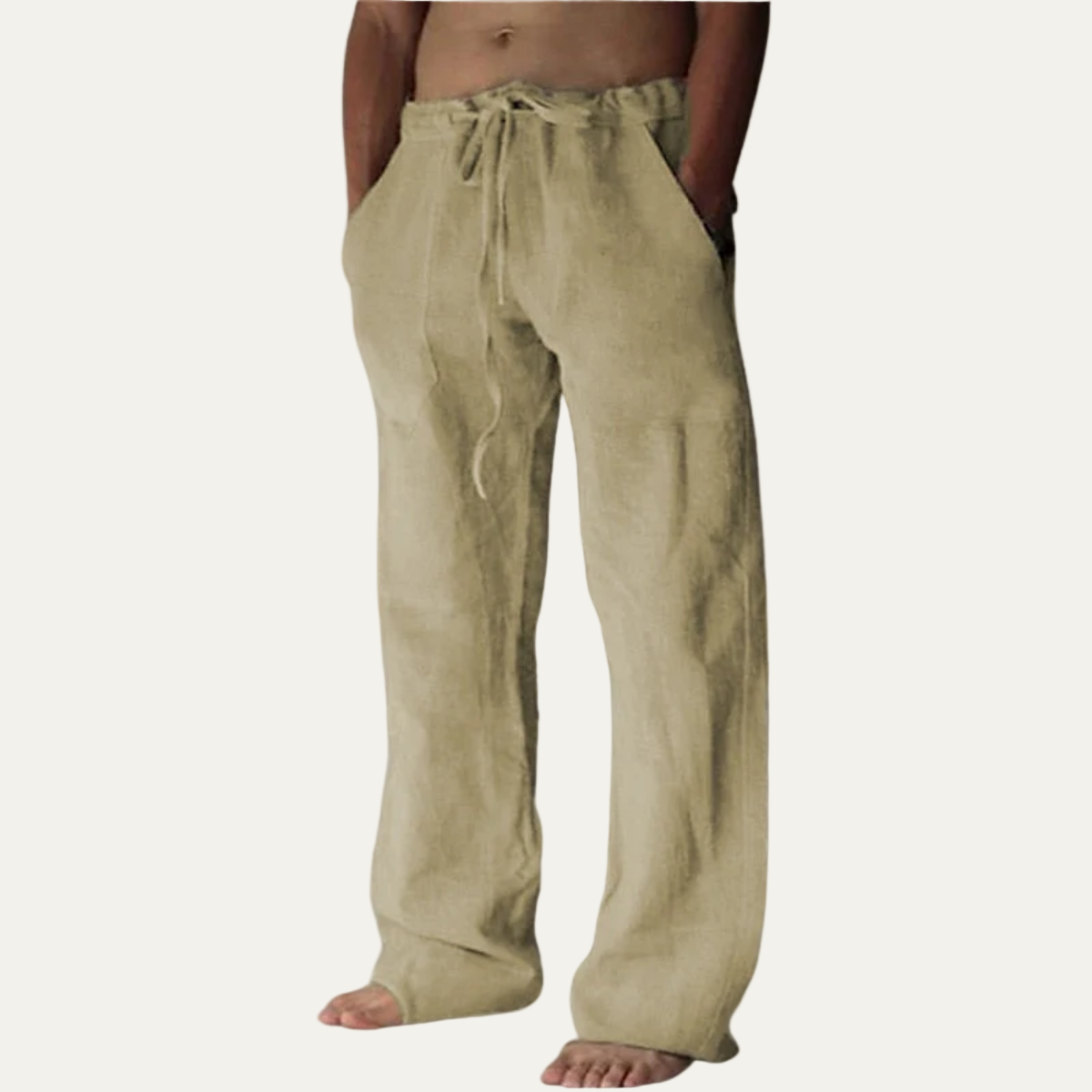 VogeLuxe | Men's Relaxed Beach Trousers 2