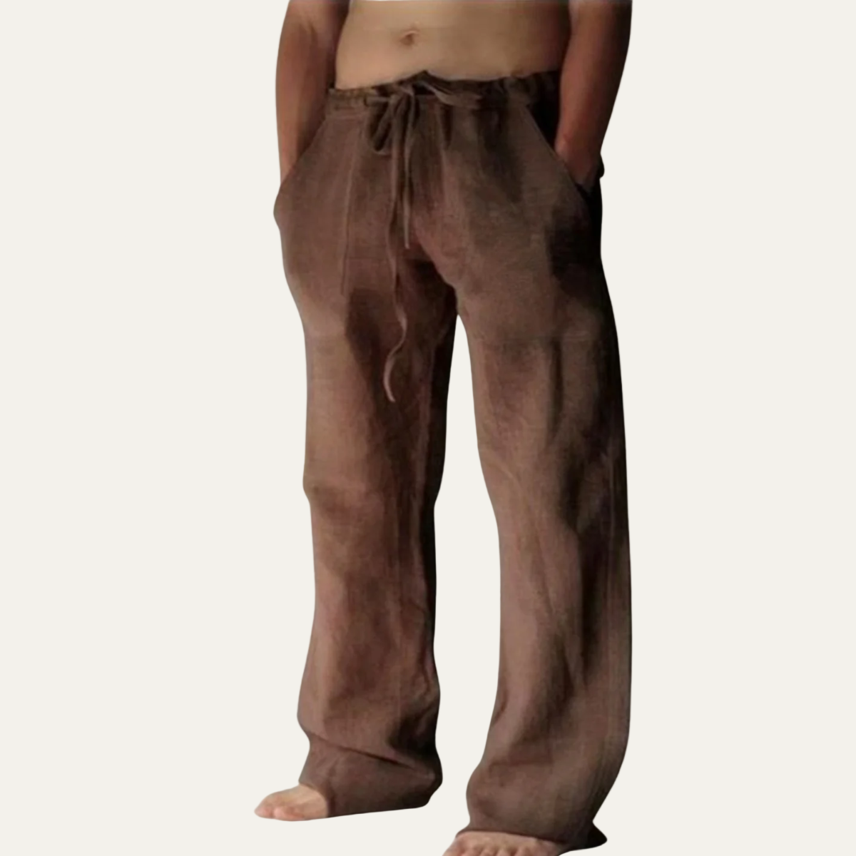 VogeLuxe | Men's Relaxed Beach Trousers 5