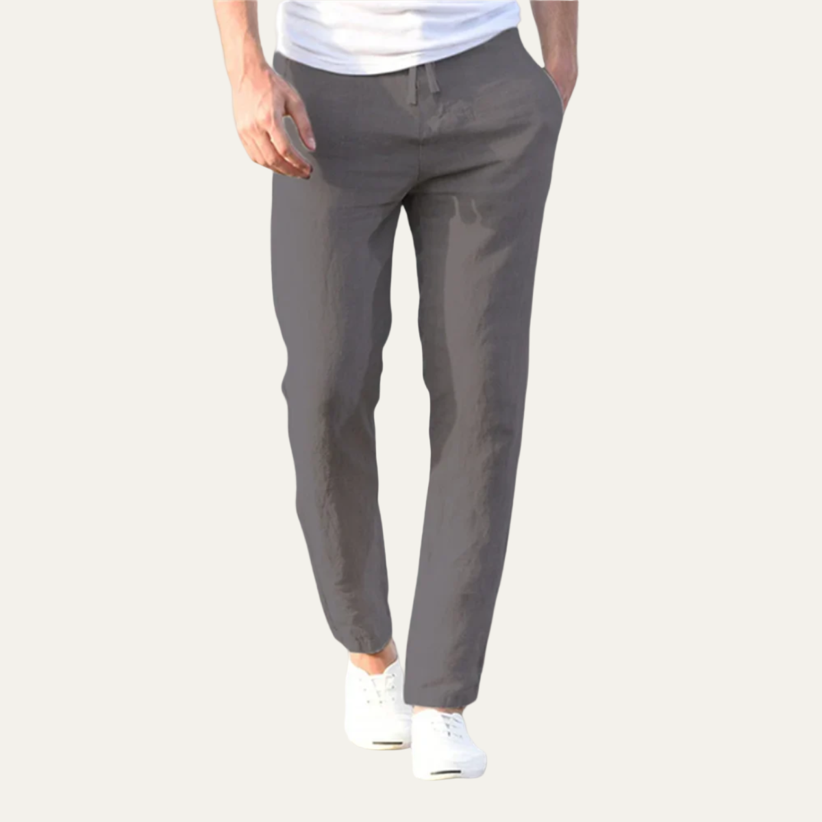 VogeLuxe | Men’s Relaxed Fit Casual Trousers 5
