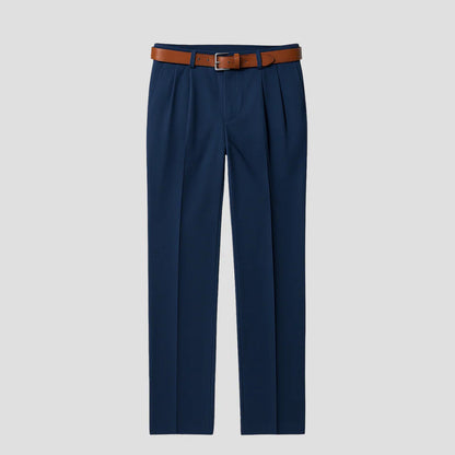 VogeLuxe | Men’s Relaxed Pleated Trousers 1