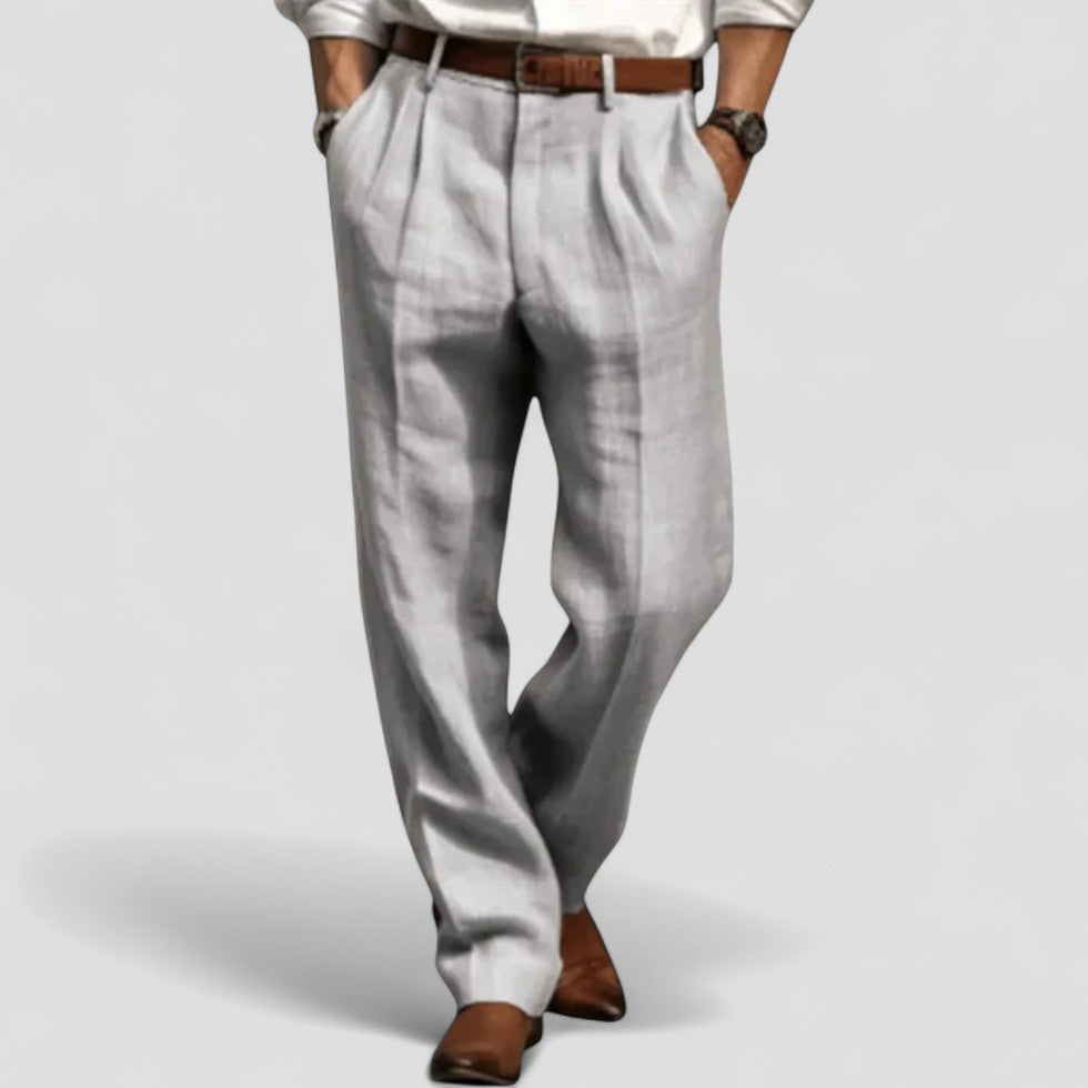 VogeLuxe | Men’s Relaxed Wide-Leg Trousers 2
