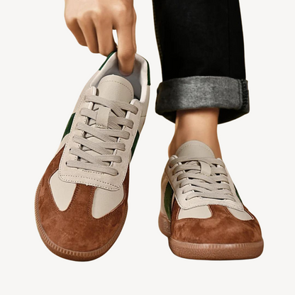 VogeLuxe | Men’s Retro Luxury Leather Sneakers 4