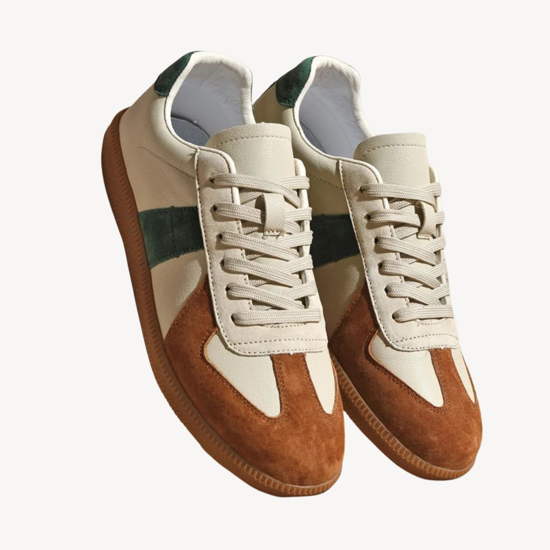 VogeLuxe | Men’s Retro Luxury Leather Sneakers 6