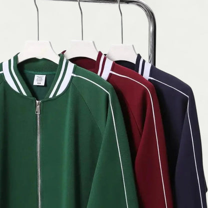 VogeLuxe | Men’s Retro Varsity Bomber Jacket 5