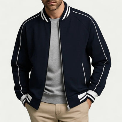 VogeLuxe | Men’s Retro Varsity Bomber Jacket 6