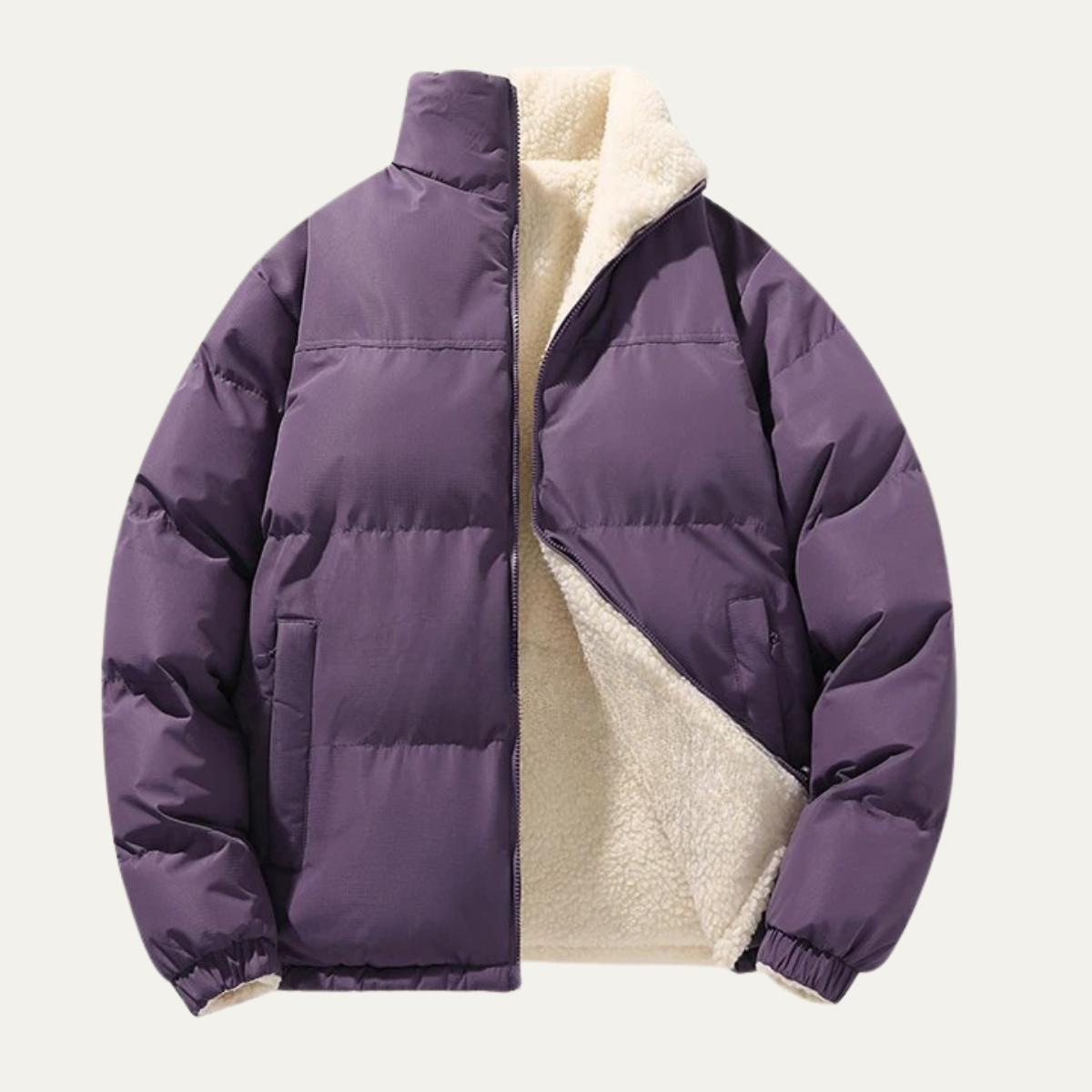 VogeLuxe | Men’s Reversible Puffer Jacket 0