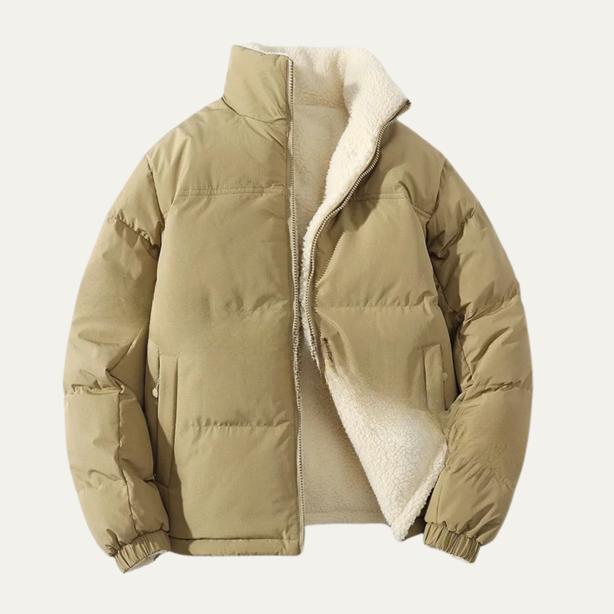 VogeLuxe | Men’s Reversible Puffer Jacket 7