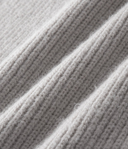 VogeLuxe | Men’s Ribbed Full-Zip Sweater 8