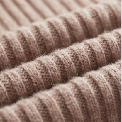 VogeLuxe | Men’s Ribbed Mock Neck Button Sweater 6