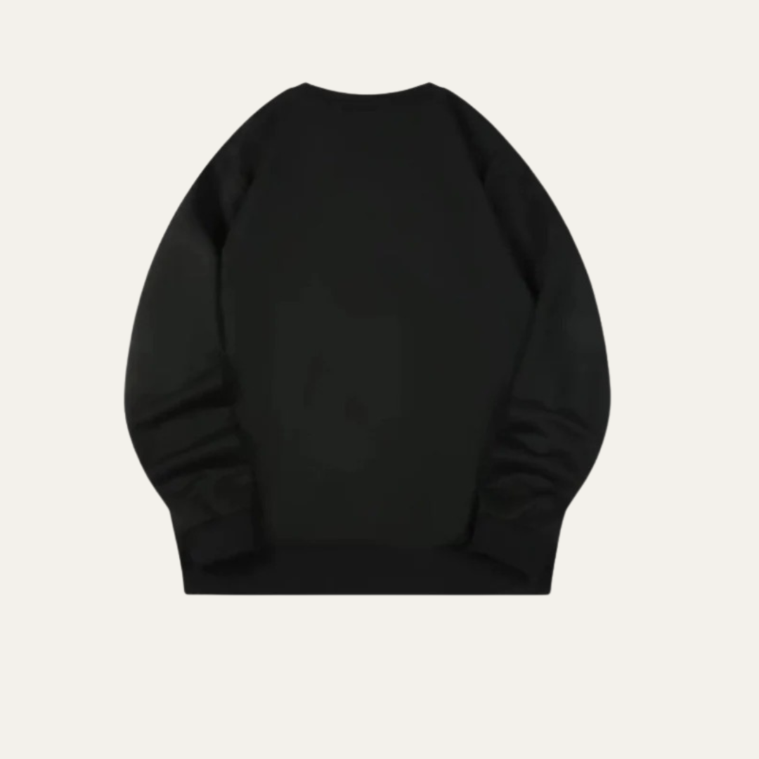 VogeLuxe | Men’s Rock On Santa Christmas Sweatshirt 4