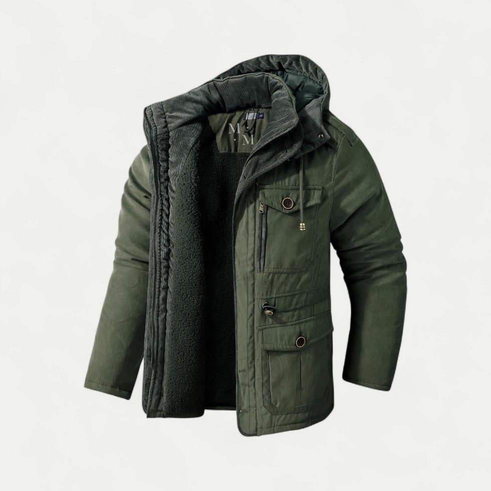 VogeLuxe | Men’s Rugged Winter Utility Parka 1