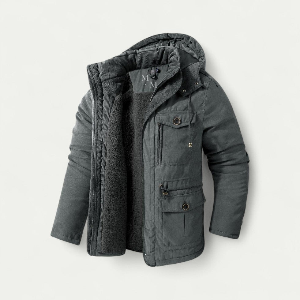 VogeLuxe | Men’s Rugged Winter Utility Parka 2