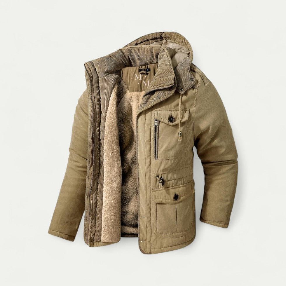 VogeLuxe | Men’s Rugged Winter Utility Parka 3