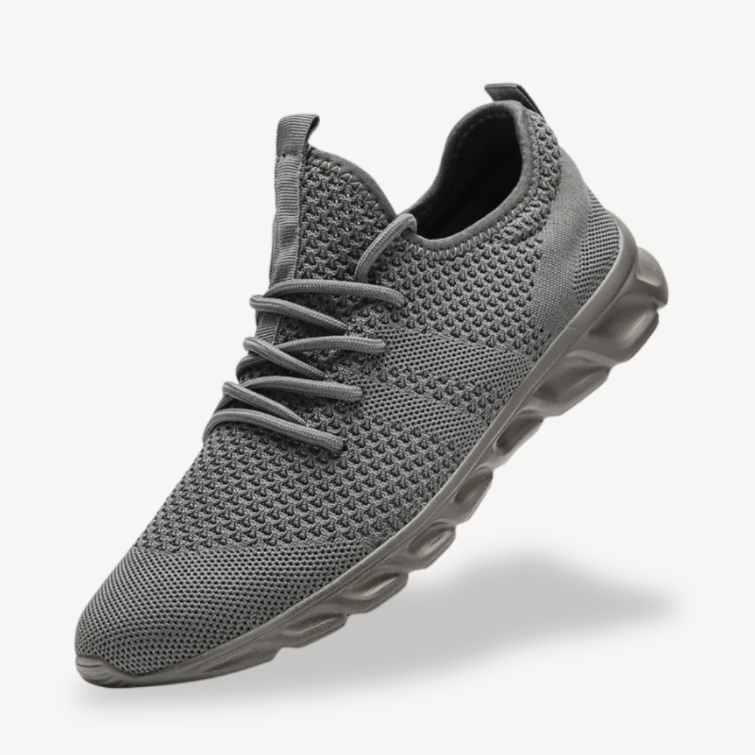 VogeLuxe | Men’s Sculpted Knit Slip-On Sneakers 2