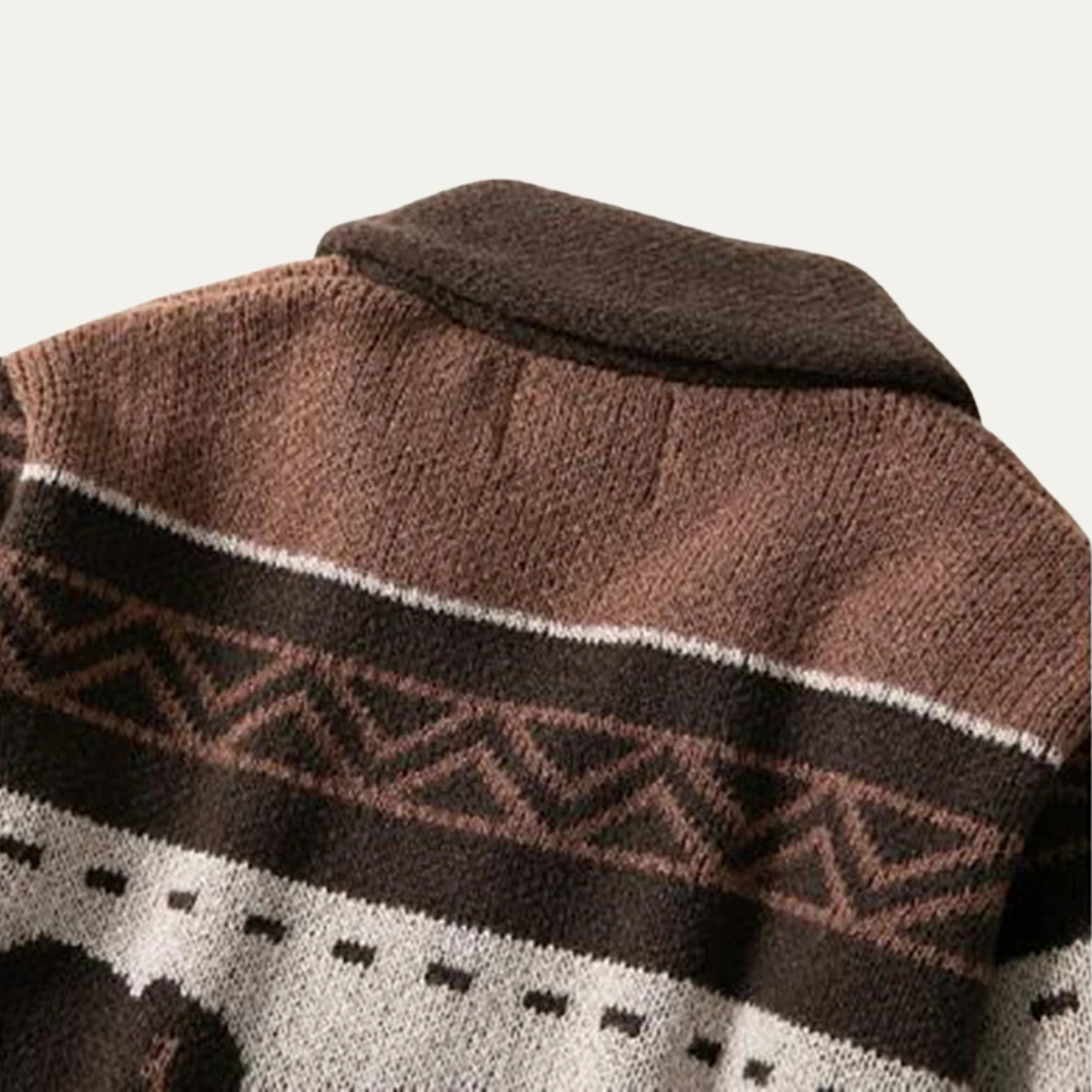 VogeLuxe | Men’s Shawl Collar Knit Cardigan 3