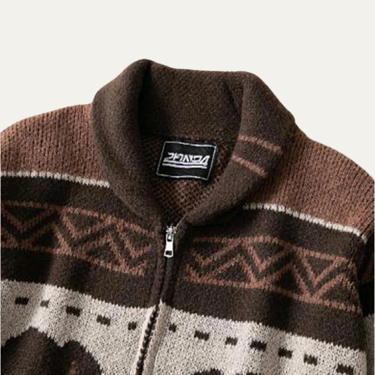 VogeLuxe | Men’s Shawl Collar Knit Cardigan 4