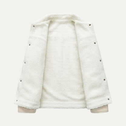 VogeLuxe | Men’s Shearling-Lined Corduroy Trucker Jacket 1