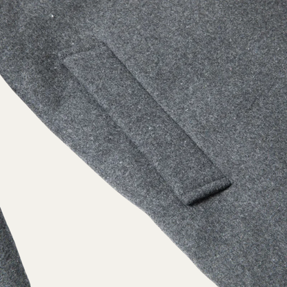 VogeLuxe | Men’s Sherpa-Lined Button Coat 2