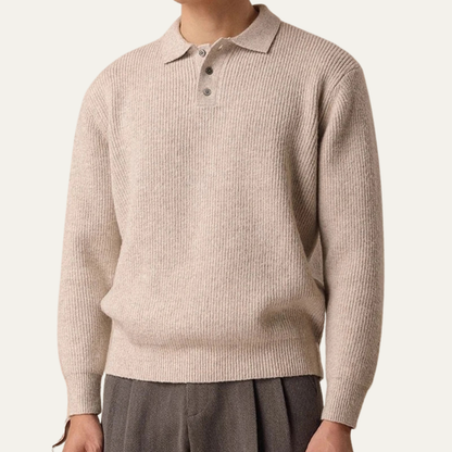 VogeLuxe | Men’s Sherpa-Lined Quarter-Zip Sweatshirt 0