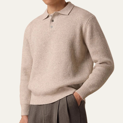VogeLuxe | Men’s Sherpa-Lined Quarter-Zip Sweatshirt 3