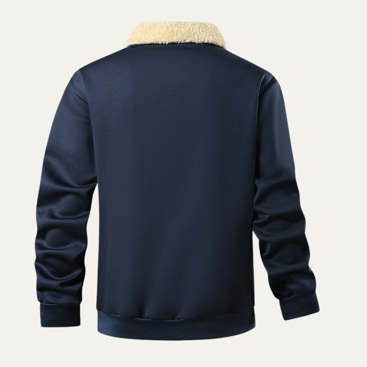 VogeLuxe | Men’s Sherpa Lined Smooth Shell Jacket 2