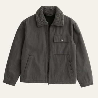 VogeLuxe | Men’s Sherpa Lined Work Jacket 1