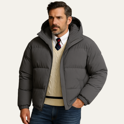 VogeLuxe | Men’s Sleek Puffer Jacket 3