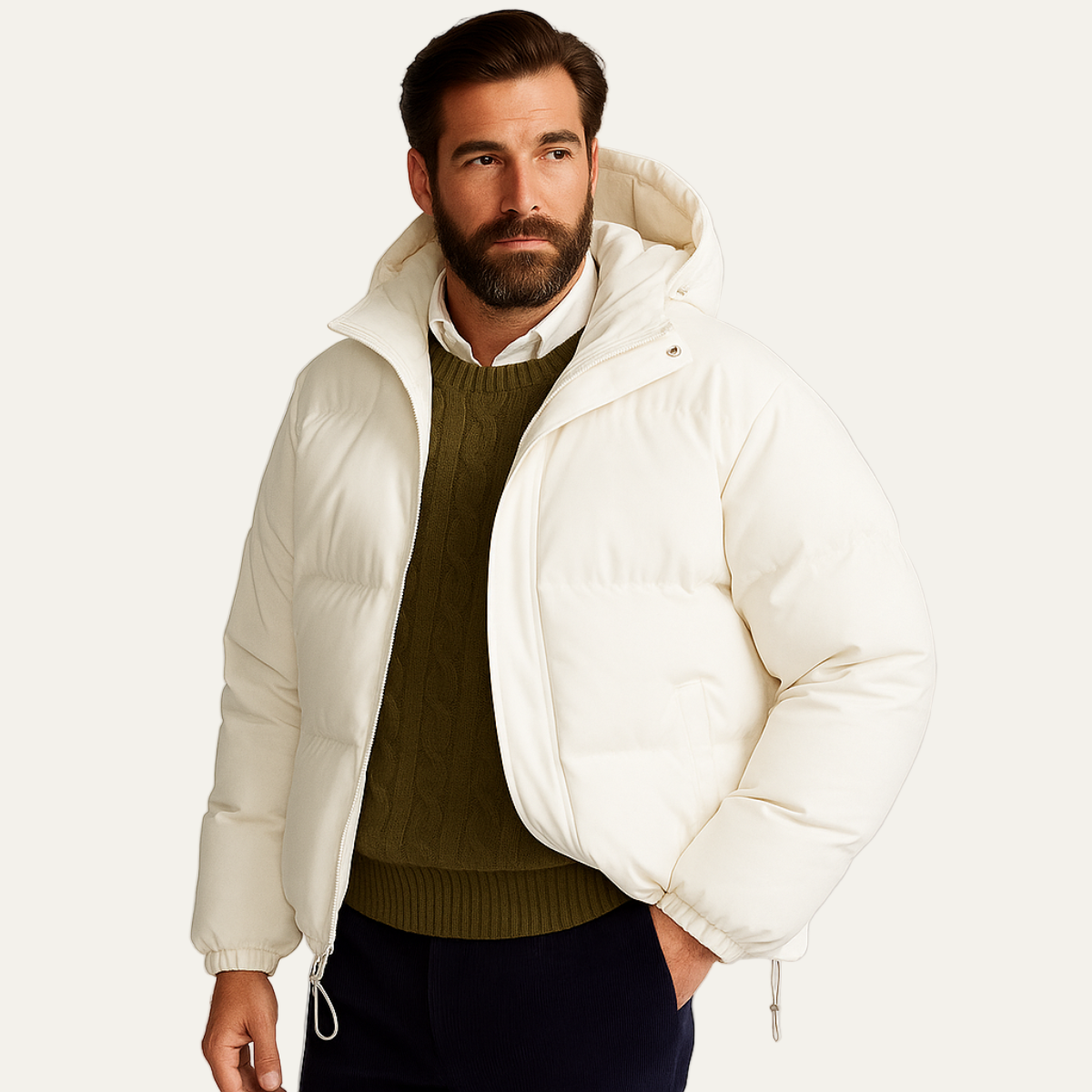 VogeLuxe | Men’s Sleek Puffer Jacket 7