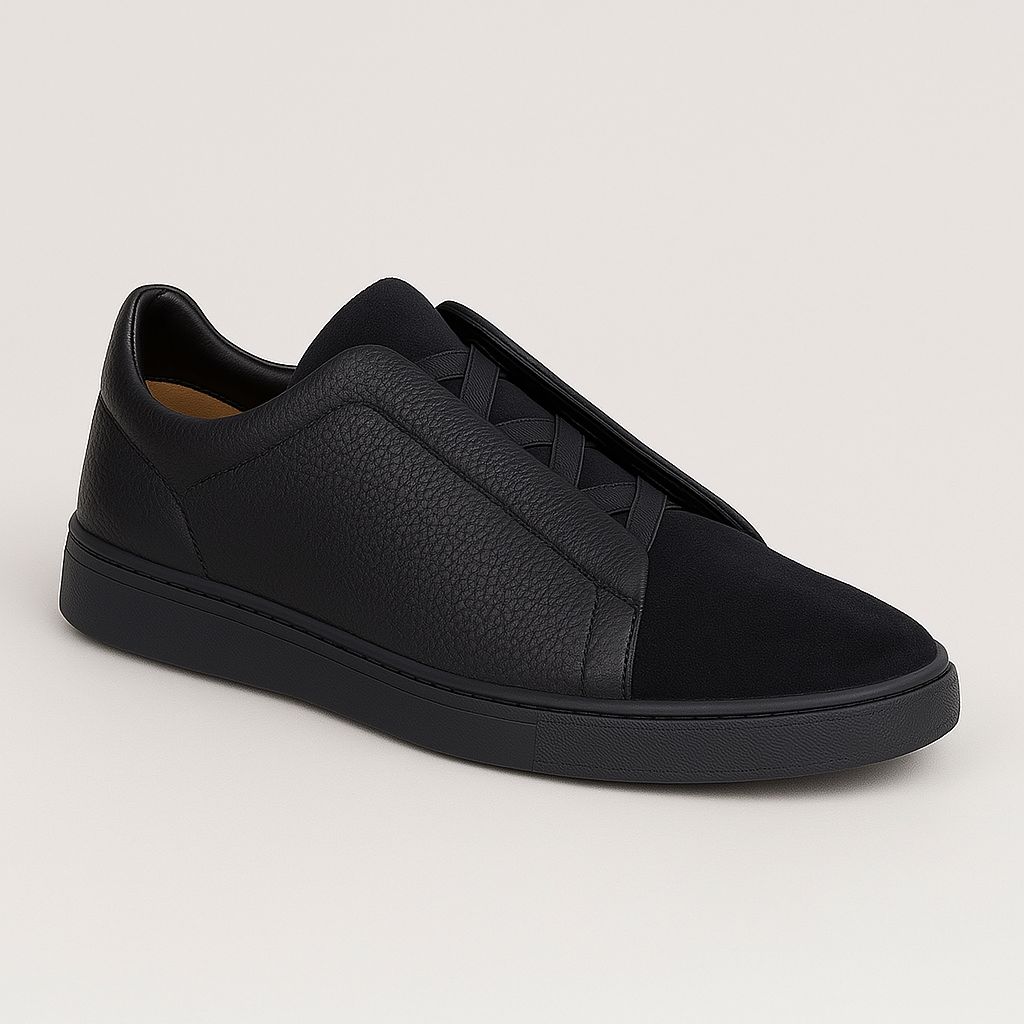 VogeLuxe | Men’s Sleek Slip-On Sneakers 2