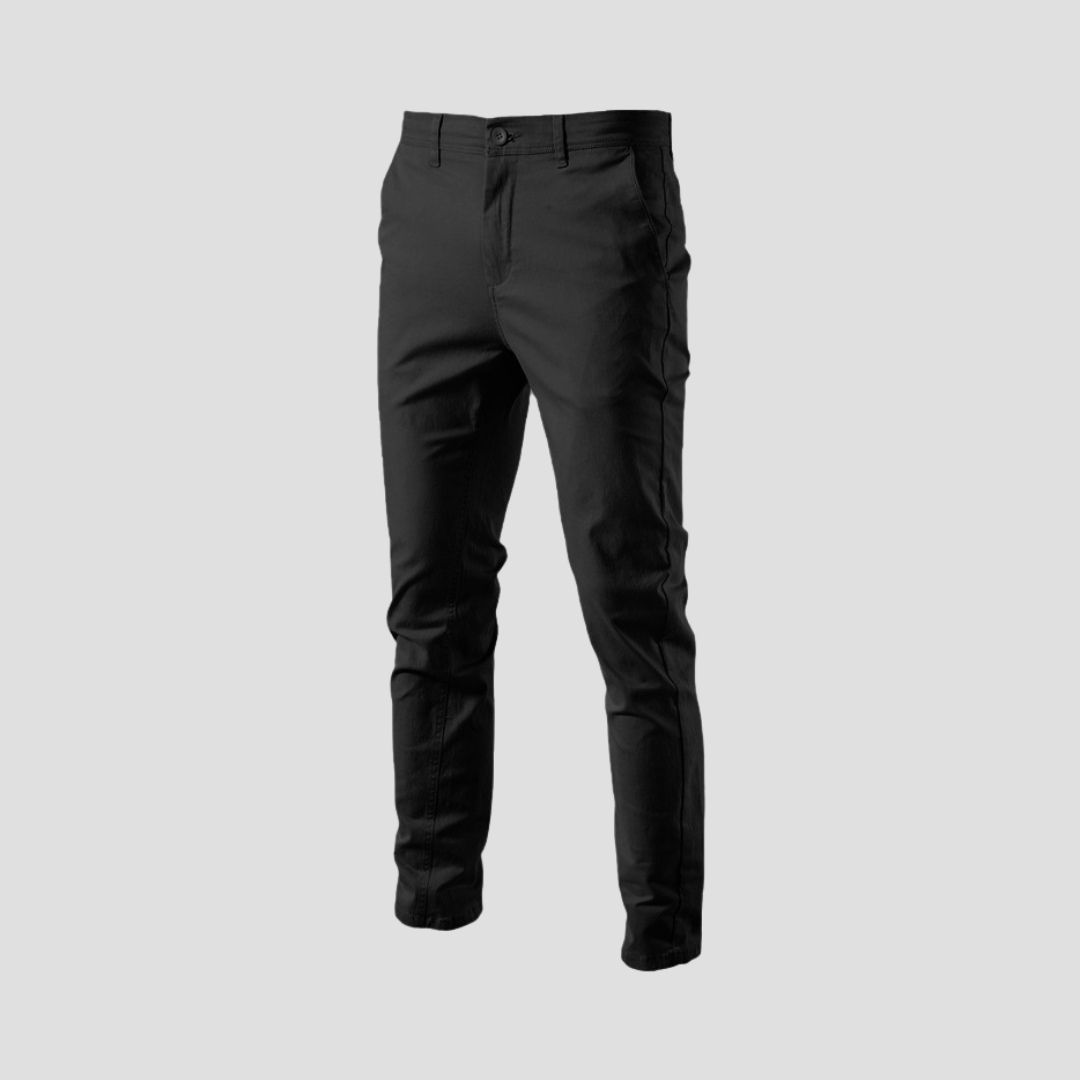 VogeLuxe | Men’s Slim-Fit Tailored Chino Pants 1