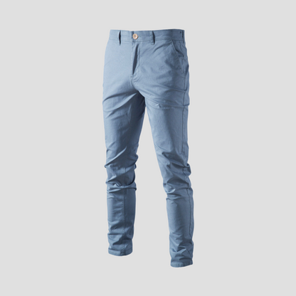 VogeLuxe | Men’s Slim-Fit Tailored Chino Pants 6