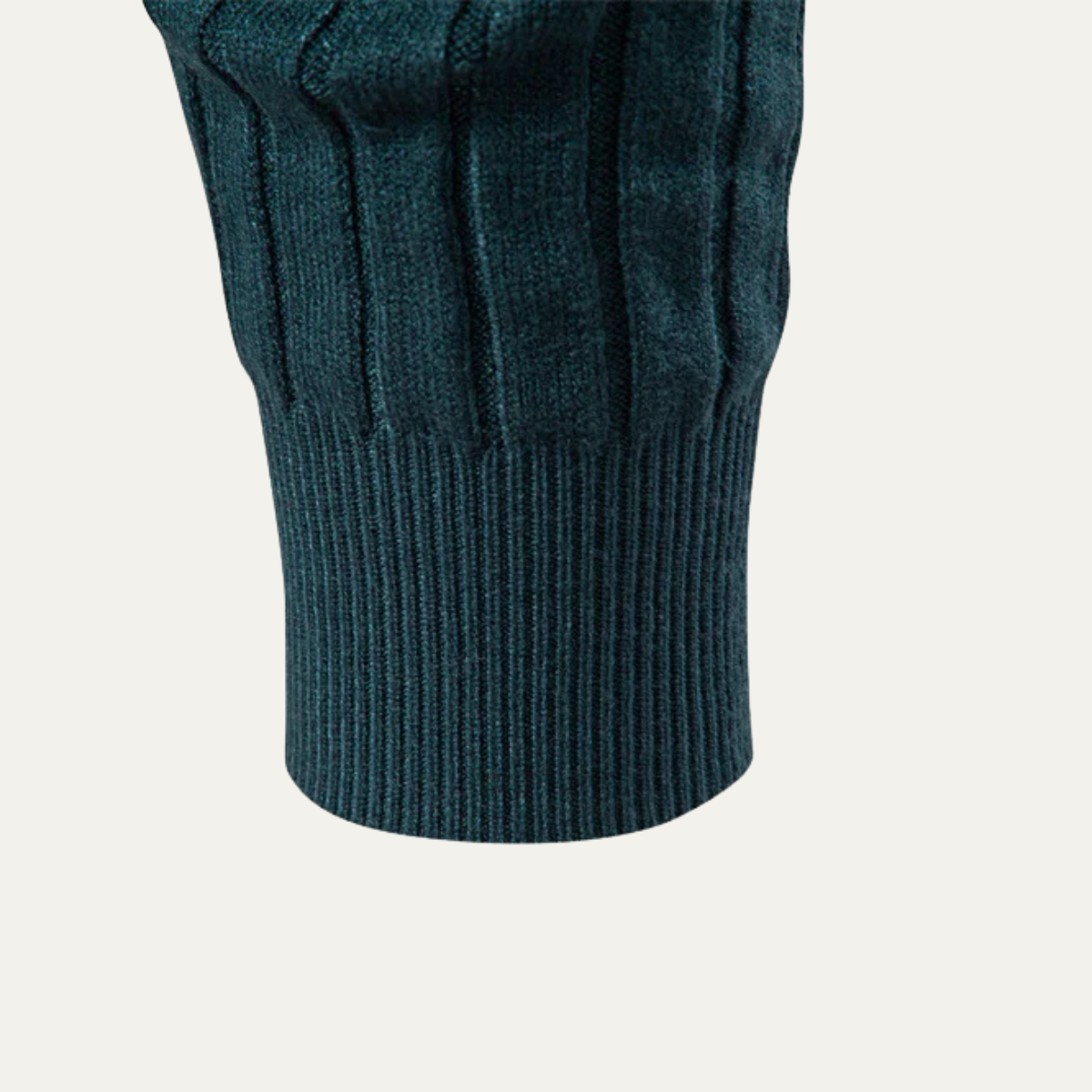 VogeLuxe | Men’s Slim-Fit Turtleneck Ribbed Sweater 8
