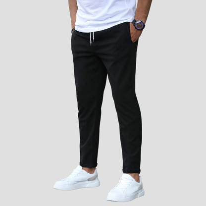 VogeLuxe | Men’s Slim Fit Joggers with Drawstring Waist 2