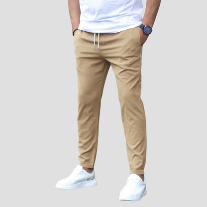 VogeLuxe | Men’s Slim Fit Joggers with Drawstring Waist 3