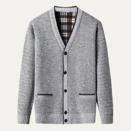 VogeLuxe | Men’s Slim Fit Knitted Cardigan 3