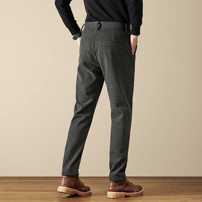 VogeLuxe | Men’s Slim Fit Wool Dress Trousers 1