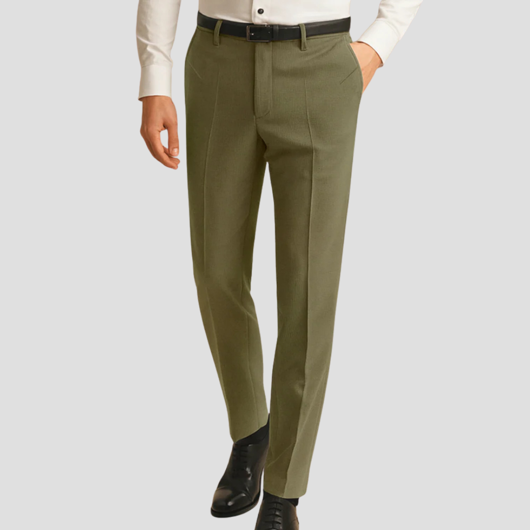 VogeLuxe | Men’s Slim Tailored Dress Pants 4