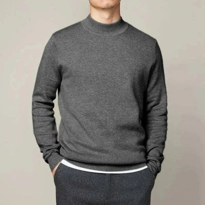 VogeLuxe | Men’s Slim Turtleneck Knit Sweater 3
