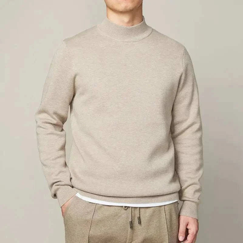 VogeLuxe | Men’s Slim Turtleneck Knit Sweater 7