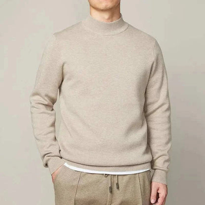 VogeLuxe | Men’s Slim Turtleneck Knit Sweater 7