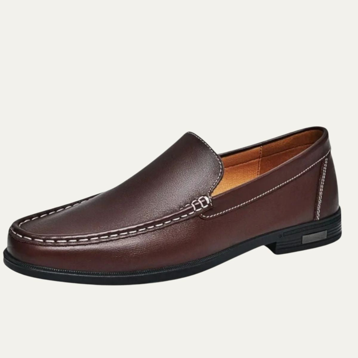 VogeLuxe | Men’s Slip-On Moc-Toe Loafer 1