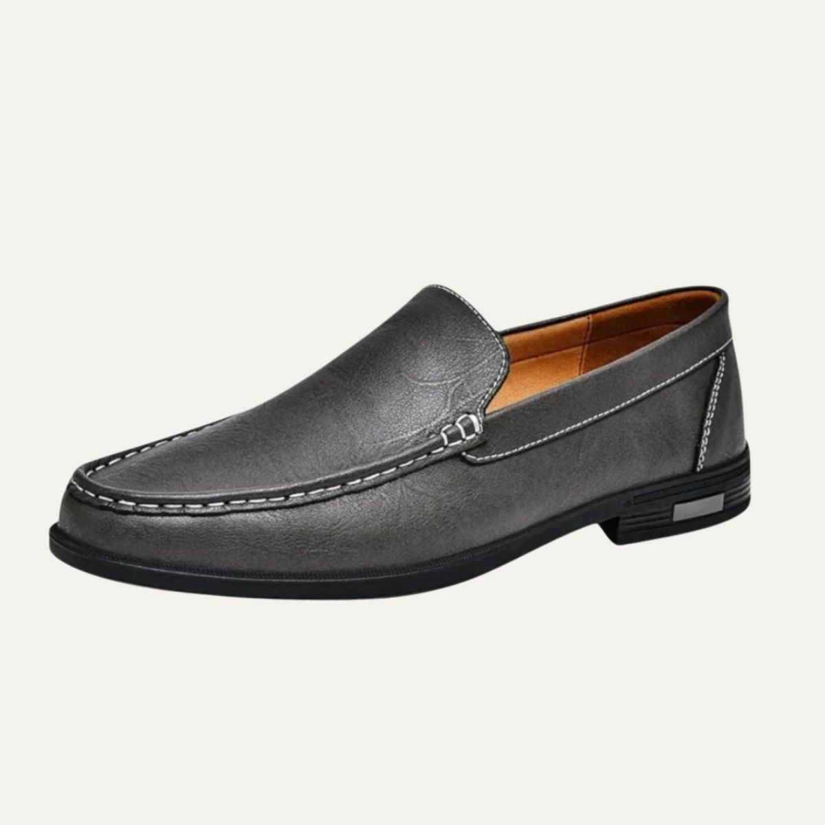 VogeLuxe | Men’s Slip-On Moc-Toe Loafer 3